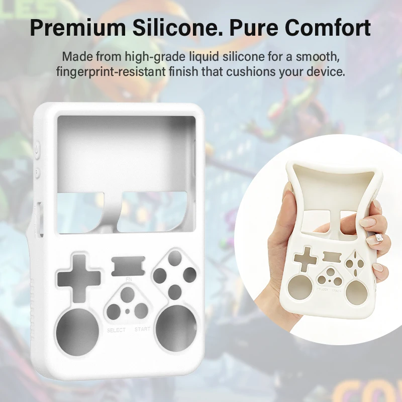 Enhanced Gaming Console Accessories: Portable Storage Bag with Silicone Protective Case and Screen Shield Kit