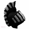 Men Women Hat Beanie Crochet Knit Roman Cosplay Knight Earflap Helmet 6