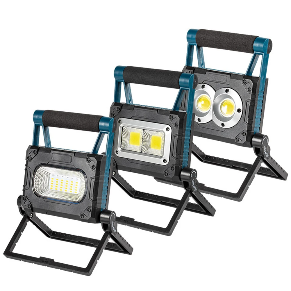 

Foldable LED Solar Floodlight With Rechargeable Battery Power Indicator High Brightness Mini Flashlight Outdoor Spotlight