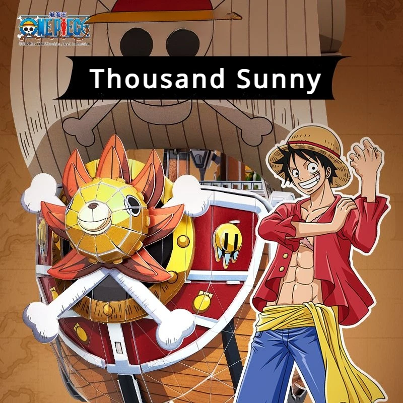 ONE PIECE Anime Peripherals 3D Paper quality Stereoscopic Thousand