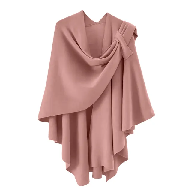 2024 Women'S Shawl Wraps Open Front Poncho Cape Oversized Shawls Casual Cardigan For Fall Winter Womens Scarfs Lightweight 5