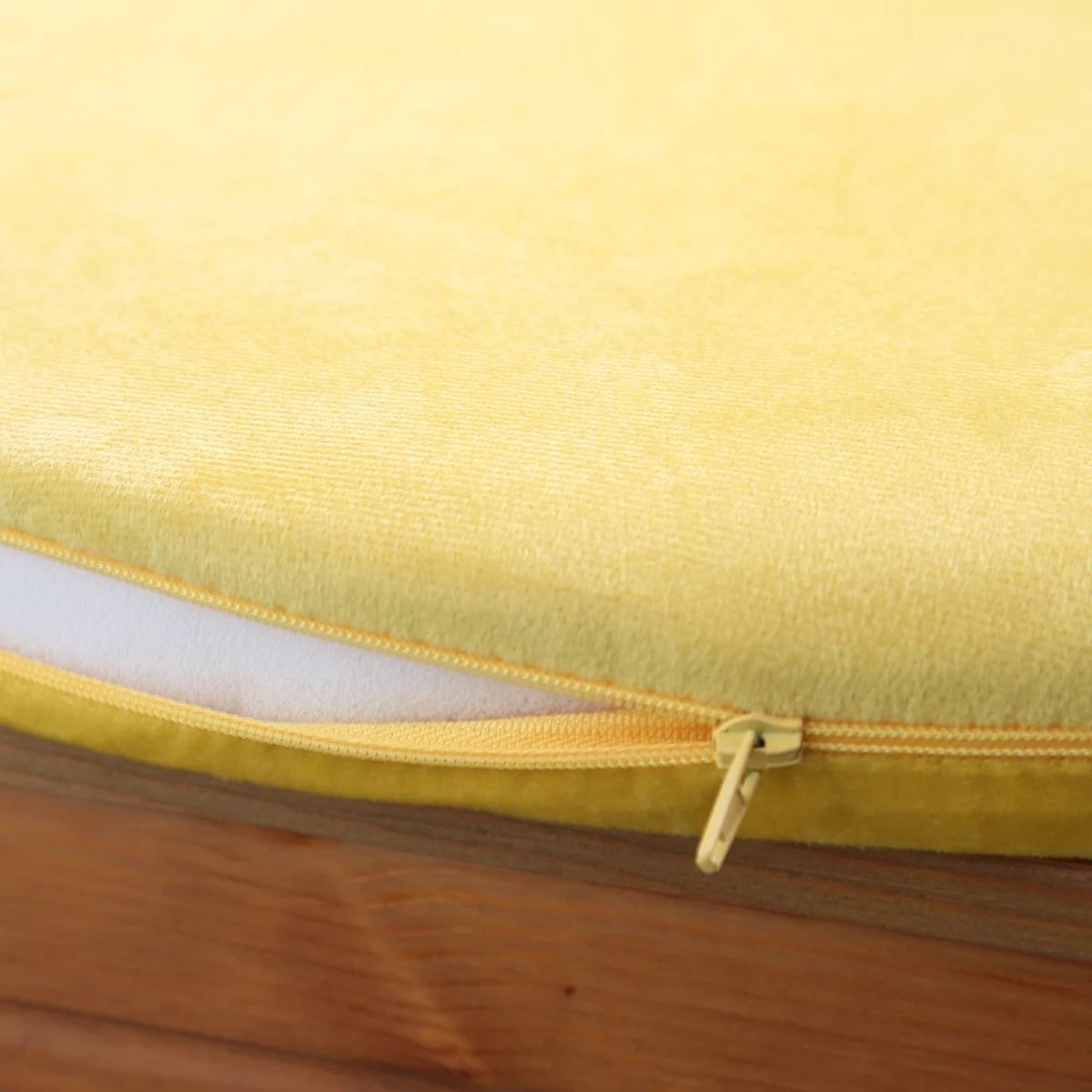 1Pc 현대 스타일 솔리드 컬러 벨벳 의자 쿠션 다이닝 의자에 대 한 넥타이 주방 다이닝 의자 패드 16.5x15 인치