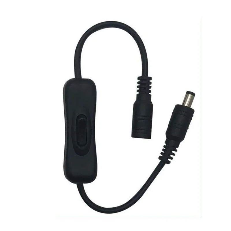 Description Picture 6 of item1pc Light Switch DC 12V Female Male Power Cable DC Connector ON OFF Inline 304 Switch 5V 12V 24V for LED Strip Light L