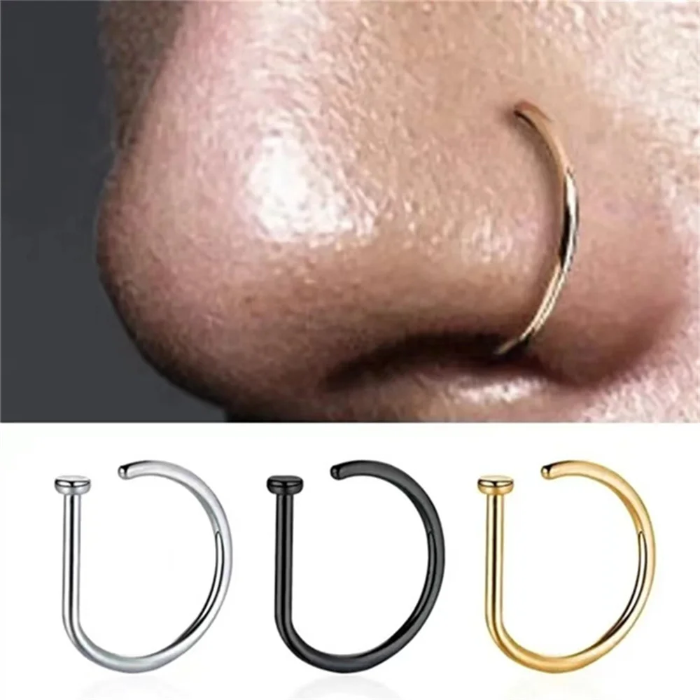 Piercing di Naso colorati 22 pz