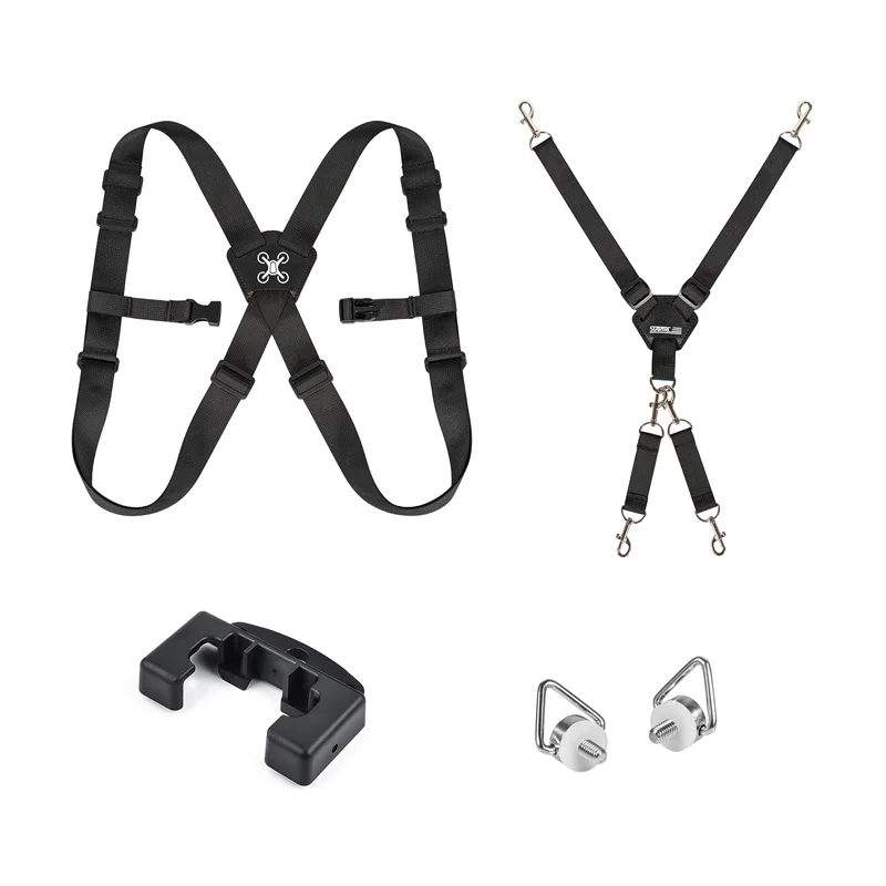 Remote Controller Lanyard Remote Control Strap Drone Lanyard Double Shoulder Straps for DJI RC-N1/DJI RC/PRO Remote Controller Nylon X-shaped Cross Sling Mavic 3 Avata Mini 3/4 Rope