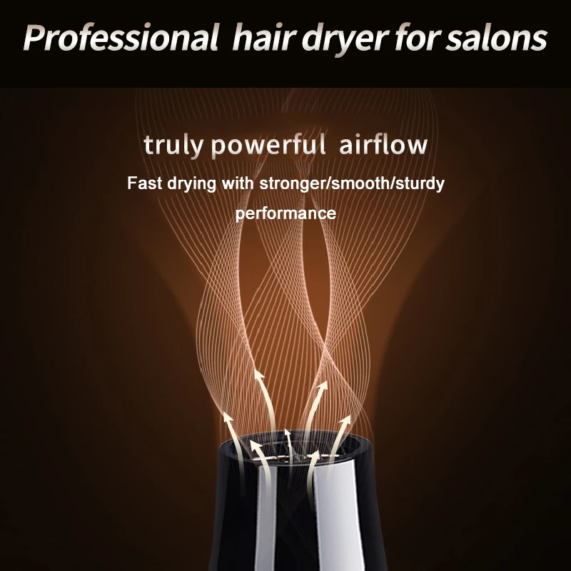 Press high power anion constant temperature hair dryer quick drying hair salon stylist for the blower 5800 4