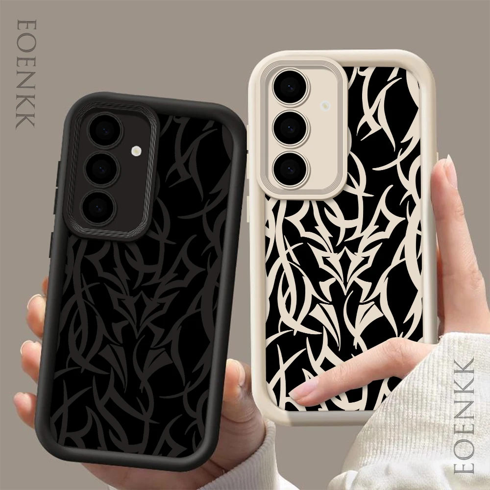 Premium Silicone Texture Phone Case - Fashion Niche Collection