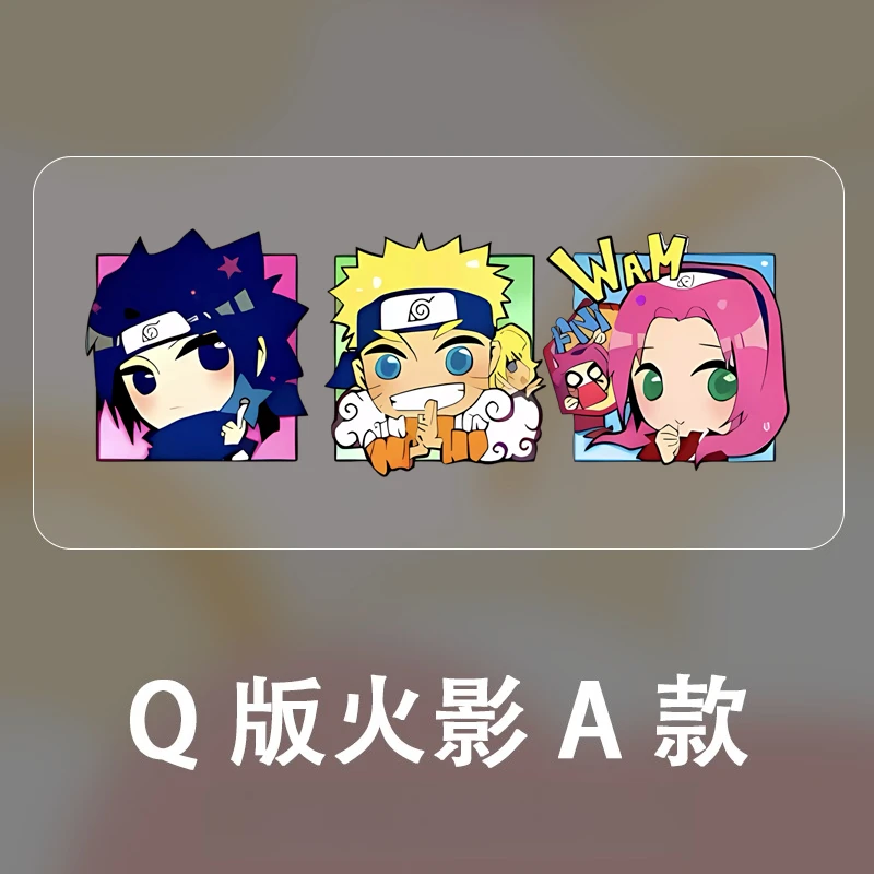 NARUTO Uzumaki & Uchiha Sasuke Anime Character Decorative Stickers