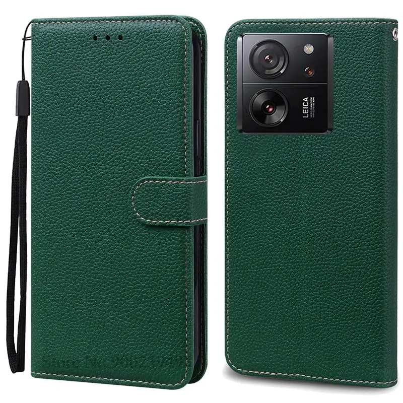 Leather Flip Wallet Phone Case - Sleek Silicone Cover and Protective s