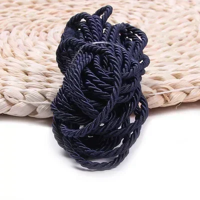 Premium 3mm Twisted Braided Cord for Gift Packaging and DIY Crafts