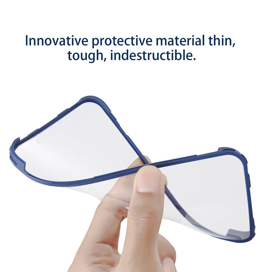 Mobilskal 360 grader transparent heltäckande skydd iphone_voghion.com