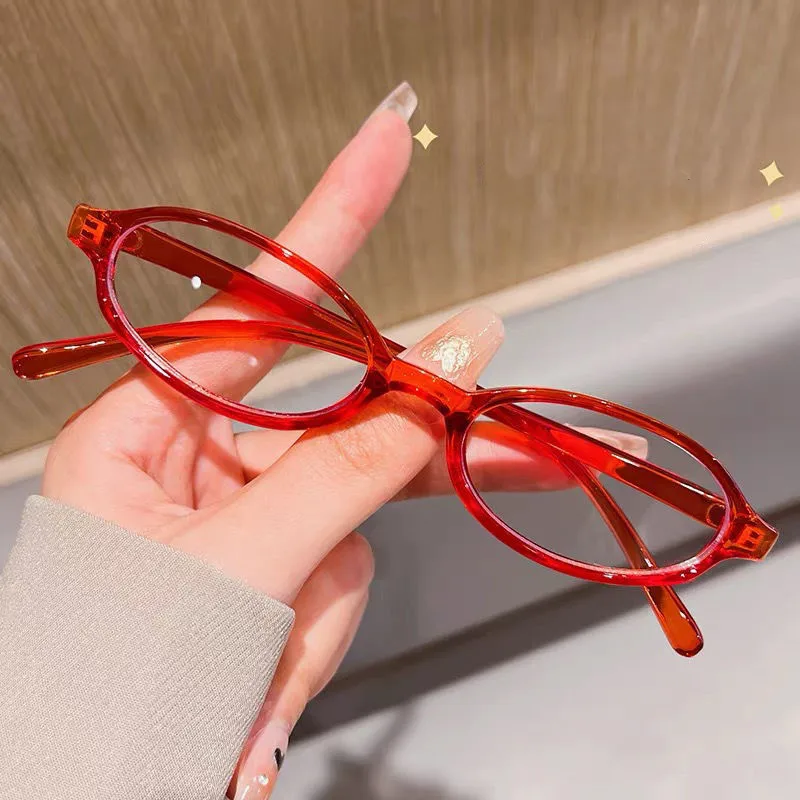 New style small frame fashion anti blue light reading glasses for