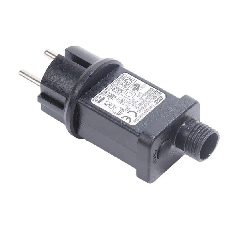 

LED Driver 4.5v 0.6a Low Voltage LED Driver Replacement 31V EU Plug Waterproof Seasonal Use LED Controller For String Light