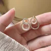Boucles d'oreilles Vintage CC Design pour femmes, mode coréenne, croix X, Zircon, bijoux de fiançailles, cadeaux, vente en gros