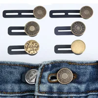 6 pcs Jeans and Pants Button Extenders: Universal Wait Expanander for Women and men, Instant Band Extension Solution 2