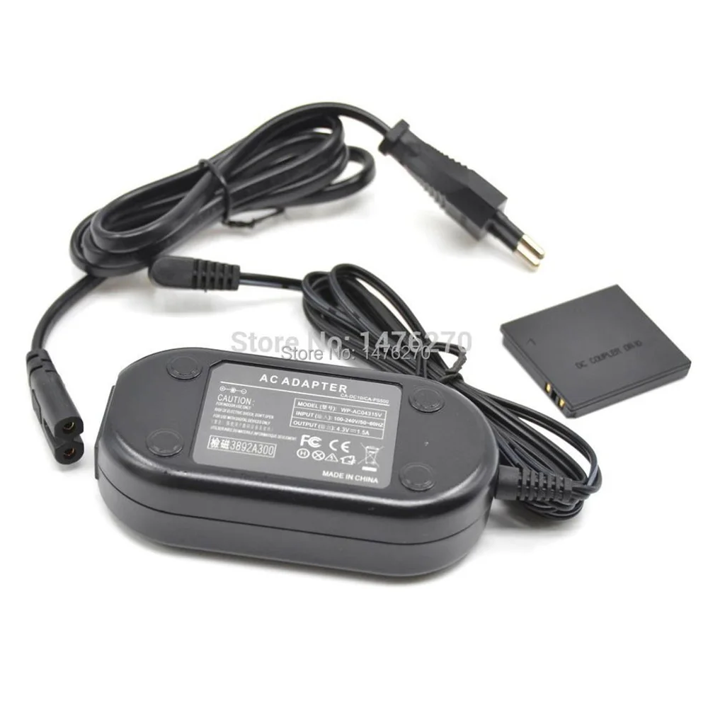 ACK DC10 AC Power Adapter Charger + DR10 DR 10 NB 4L NB4L para Canon
