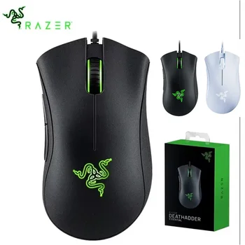 Souris de jeu filaire Razer DeathAdder Essential / Souris filaires 6400 DPI, 5 boutons indépendants pour ordinateur portable et PC Gamer 1