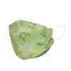 1~4SETS Disposable Adult Mask Printing Fish Shaped Mask Adult Breathable Dustproof Four Layer Protective Safety Mask Health Care 6