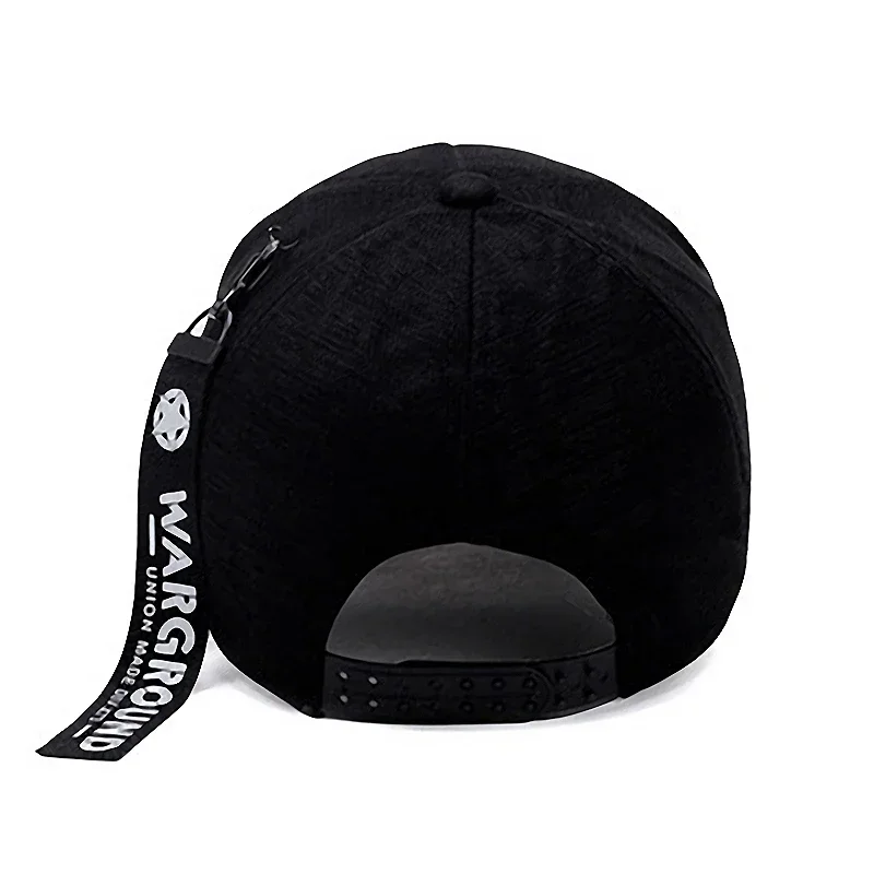 Classic Brim Design Metal Personalized Baseball Cap, Lightweight and Breathable Style! Four Colors To Choose From