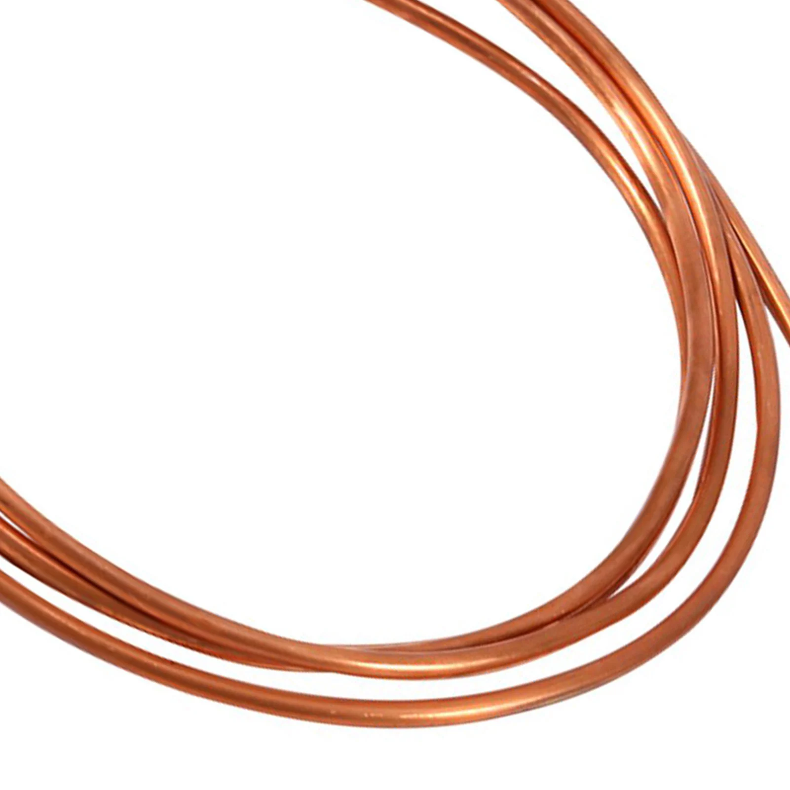 Copper Pipe Copper Round Tubing Soft Tube 2M Soft Tube Pipe OD 4mm x ID 3mm for Refrigeration Plumbing copper pipe