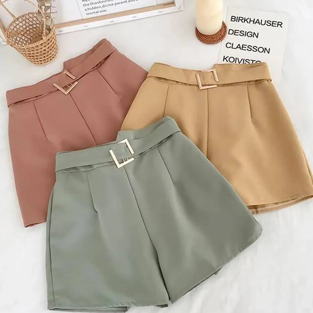 BEENLE New Casual Comfortable Chiffon Elegant Wild Shorts Women's