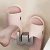 Bathroom Slipper Rack Slippers Hanging Shelf Storage Organizer Multifunctional Toilet Shoes Rack Simple Bathroom Storage Hook 4