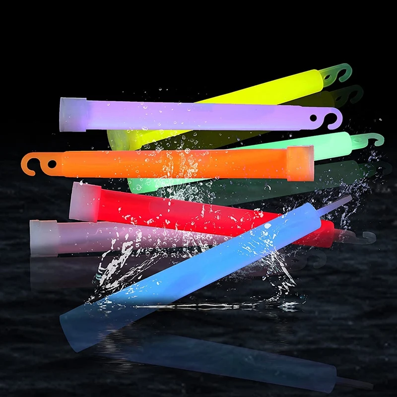 15Pcs Ultra Bright 6 Inch Large Glow Sticks - Long Last Lighting Over 12 Hours - Glowstick For Parties And Kids Playing 3