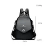Fashion Lock Women Backpack Designer High Quality Leather Women School Bags Multifunction Large Capacity Travel Backpack Mochila 6
