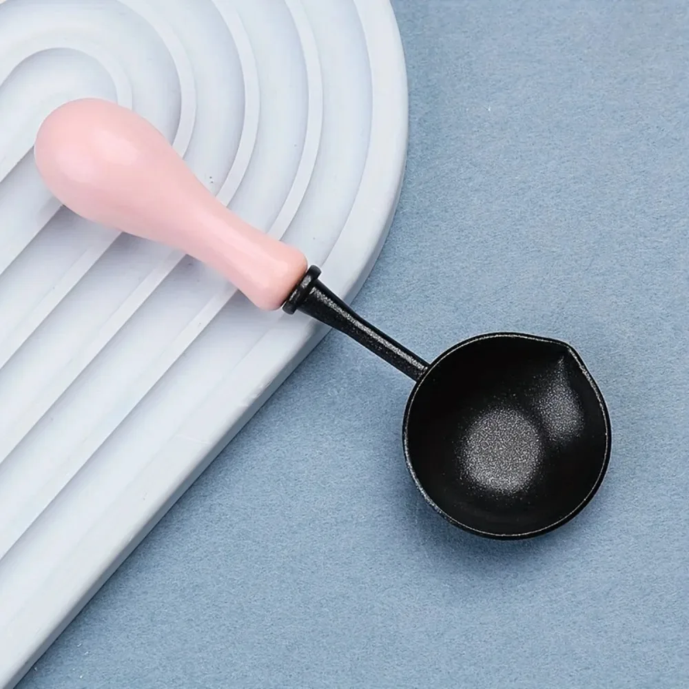 Wax Sealing Spoon Lacquer Seal Non Stick Spoon Stamp Seal Heating Lacquer Wax Tool Anti Stick Easy To Clean
