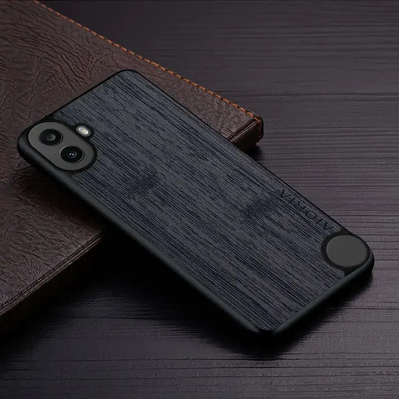 Luxury Bamboo Pattern Leather Phone Cover