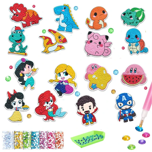 Good Quality GEM 5D Diamond Painting Stickers Kit Kids Handmade With DIY Painting  Tools Cute Art Crafts Toys for Children Gifts - AliExpress