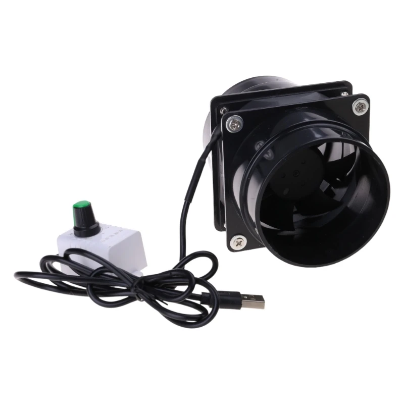 Innovative USB-Connected ESD Fume Extractor Fan with 1/3/6M Pipe Tub and Adjustable Speed for Versatile Applications mini exhaust fan