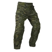Men Combat Pants With Knee Pads Tactical Cargo Sport Trousers Camouflage Multicam Trekking Hunting Clothes（Not knee pads） 1