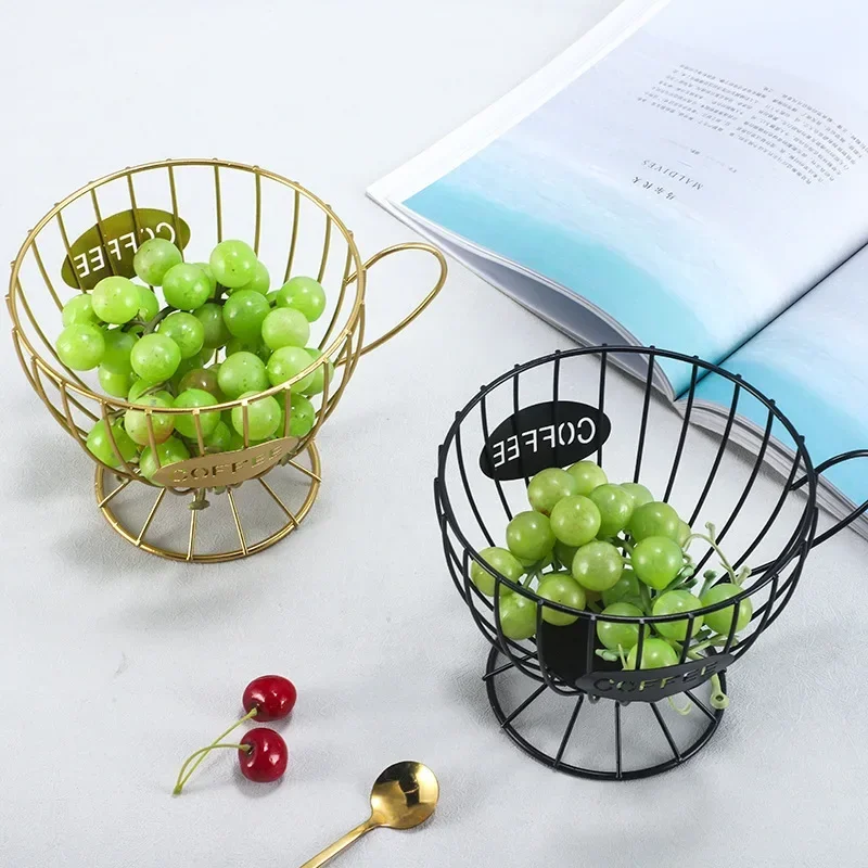 Large Capacity Metal Coffee Capsule Holder Display Rack Coffee Pod Organizer Coffee Shop Bar Display Kitchen Storage Accessories