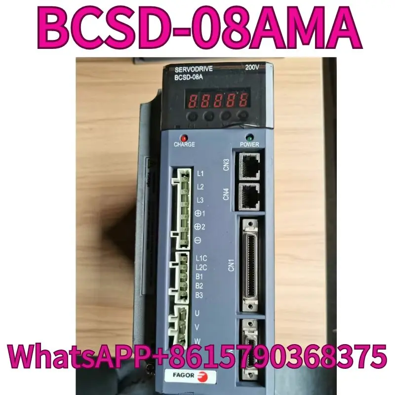 

Used BCSD-08AMA servo driver 0.75kW