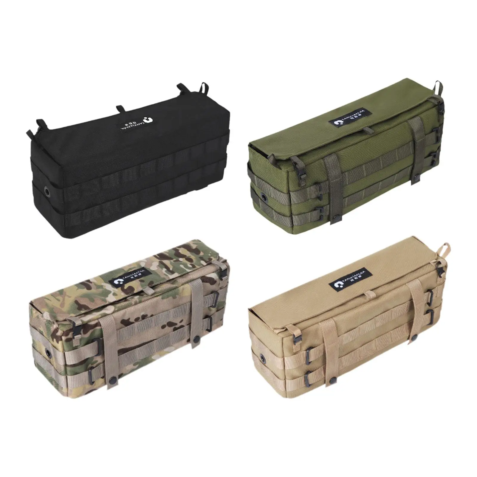 Camping Table Side Bag Side Hanging Bag Multipurpose for Table Chair Bed Wear Resistant Storage Bag Chair Armrest Bag Lawn Chair