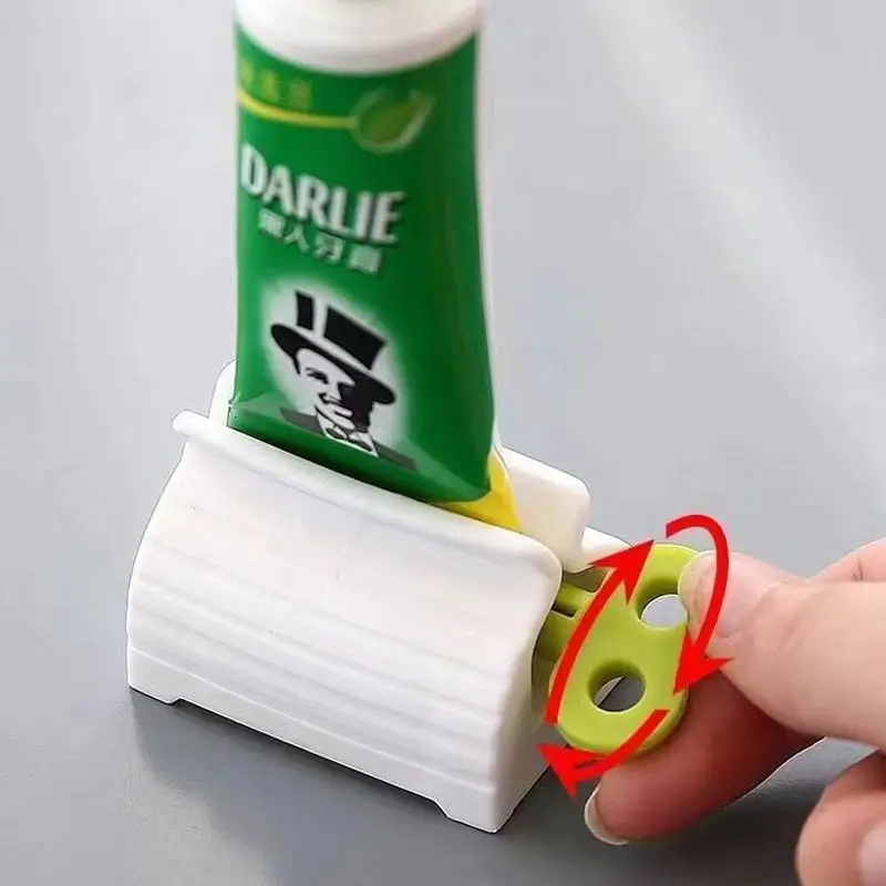 3/1pcs Toothpaste Squeezer for Portable Manual Squeeze Tools Toothpaste Tube Facial Cleanser Dispenser Holder Bathroom Accessories