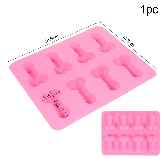 Sexy Penis Cake Mold Dick Ice Cube Tray Silicone Soap Candle Moulds Sugar  Craft Tools Chocolate Mould Mini Cream Forms 220701 From Zhao10, $3.26