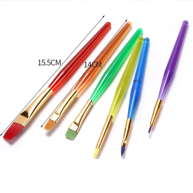 29pcs Kids Painting Brushes Mini Flower Sponge Drawing Tool Children Early Educational Stationery Supplies 4