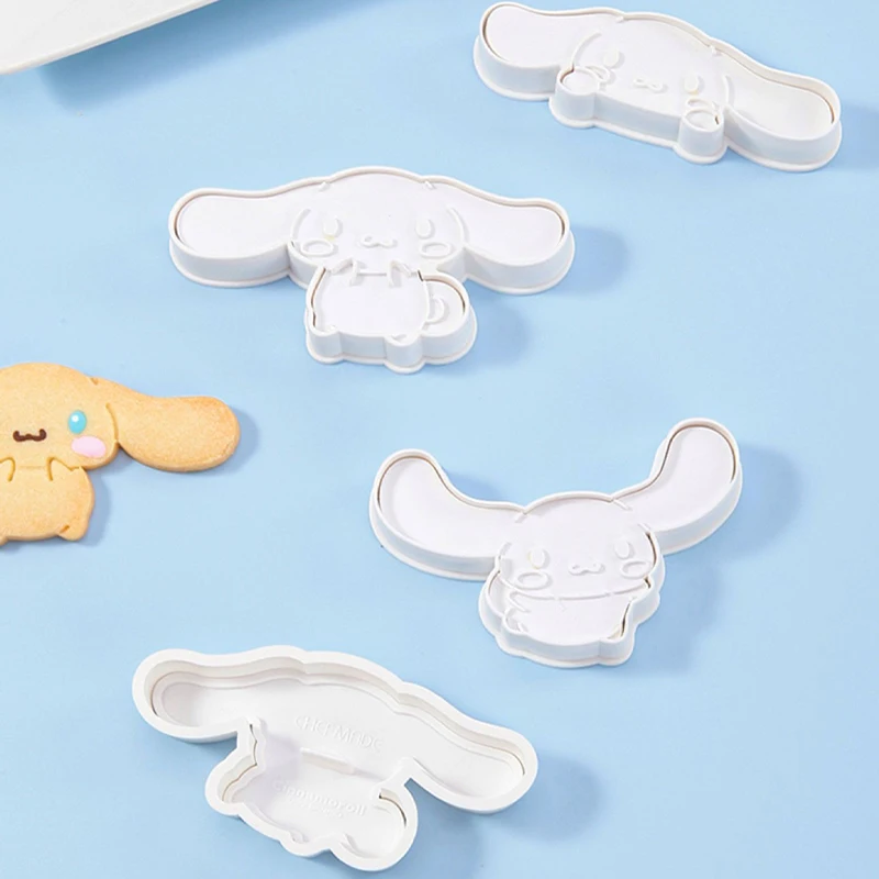 

Sanrio Kawaii Cinnamoroll Cookie Mold Anime Cartoon Cute Fashion Exquisite Creative Practical Good Looking Kitchen Cookie Cutter
