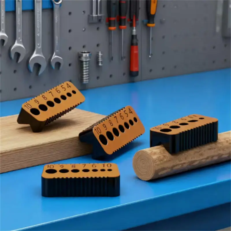 Multi-functional Handheld Drill Guide Non-Slip Woodworking Drilling Locator Vertical Punching Hole Wood Doweling Hole Guide Tool