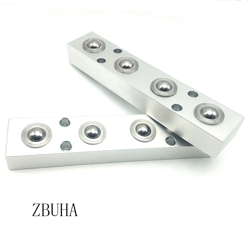 ZBUHL ZBUHA400 Hex Head Stud Press-Fit Conveyor Ball Rollers Ball Transfer Units for table rollers