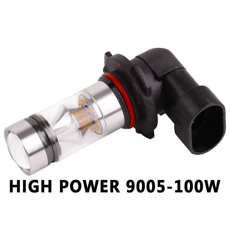 6X 9005 HB3 6000K 100W 2323 LED 프로젝터 안개등 운전등 전구 흰색