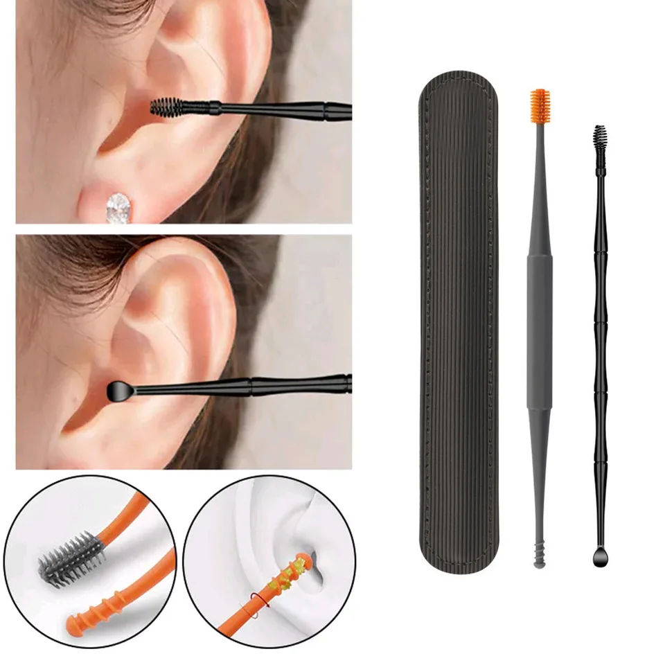 Benefit 2 In 1 Ear Wax Removal Tool Ear Cleaning Sticks Earpick Remover