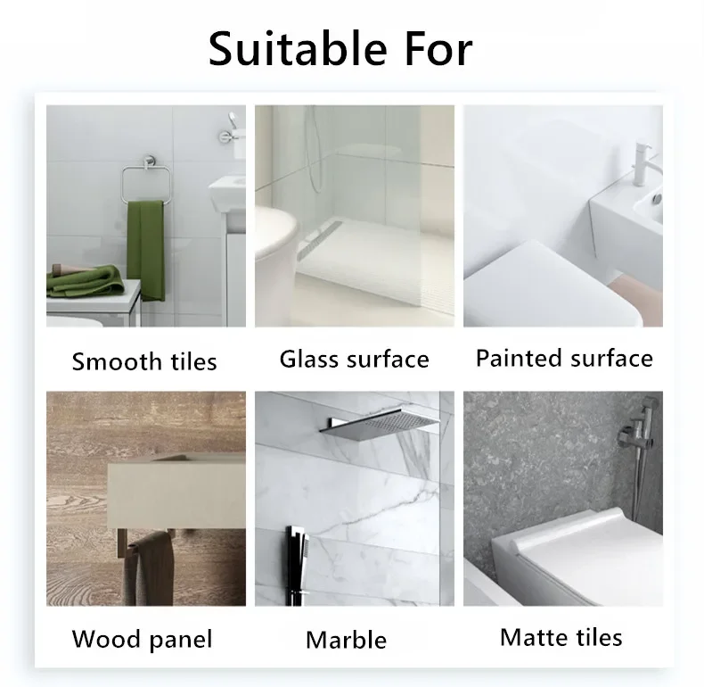 100Pcs self adhesive door stopper rubber damper cabinet bumpers silicone furniture pads cushion protective pads