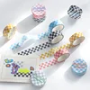 MOHAMM 1 Roll Fresh Grid Washi Tape for DIY Journal Scrapbooking Diary Planners Crafts Supplies 1