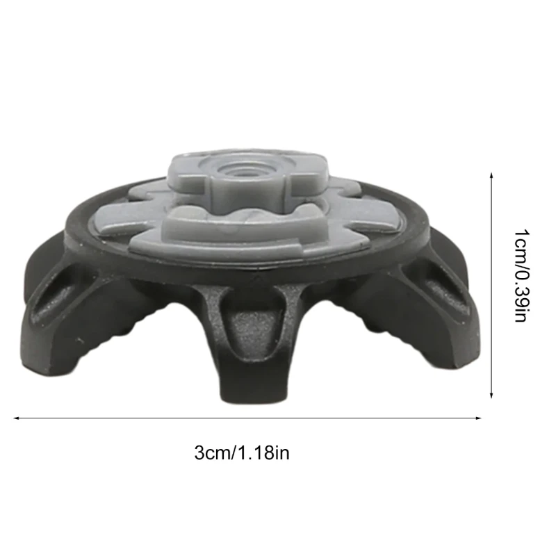 14Pcs Golf Shoe Spikes Golf Shoe Thread Crickets Spikes Replacement Shoe Cleats for Golf Shoe Easy Installation 4