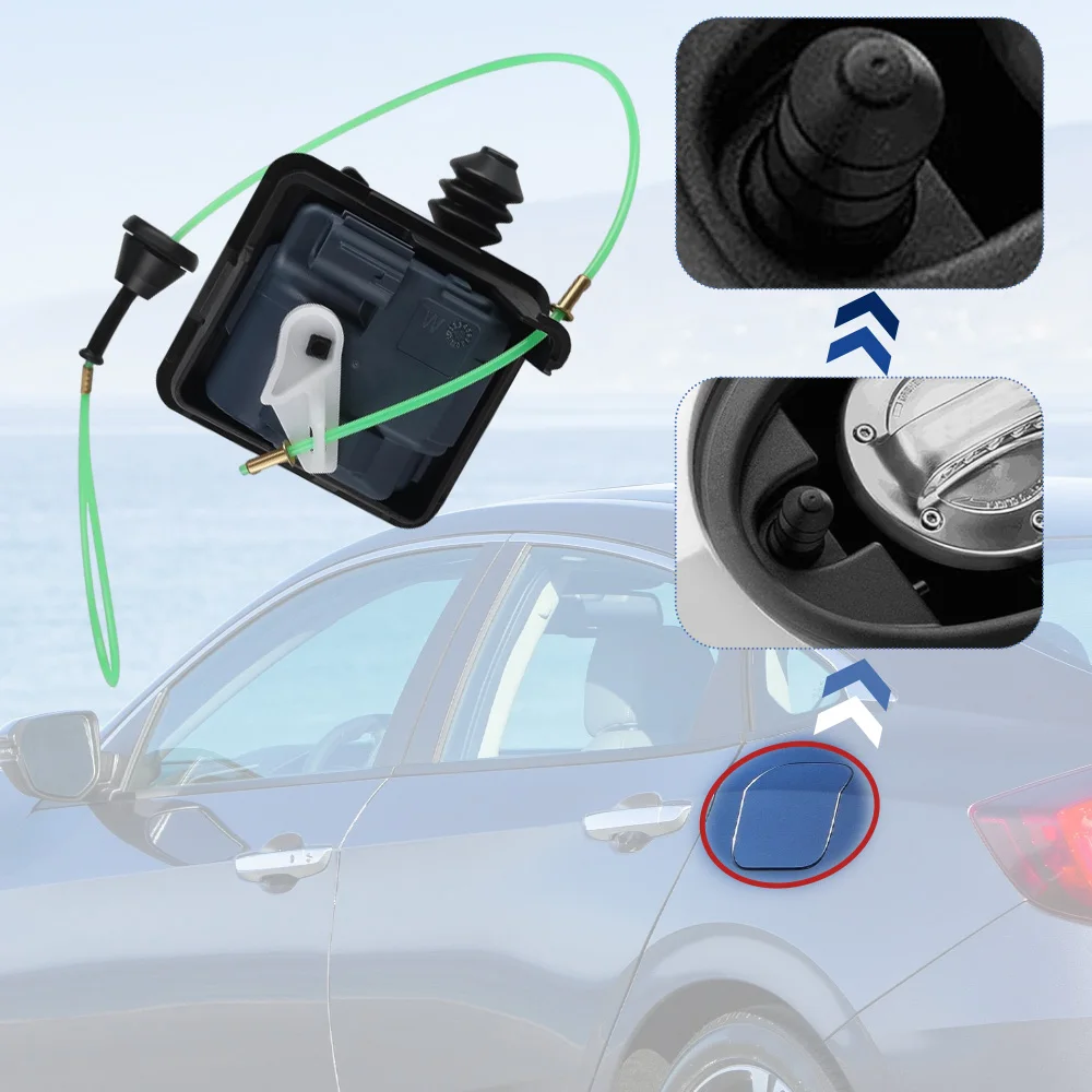 For Honda Civic 2016 2017 2018 2019 2020 2021 Electric Fuel Door Lock Actuator Motor 74700-TBA-A01 74700-TBA-A02 4