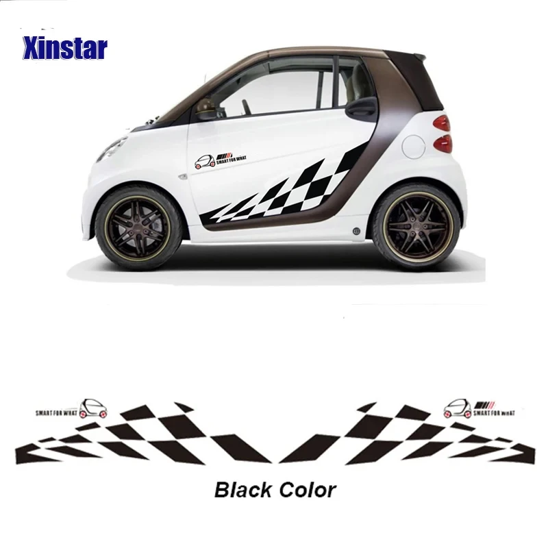 

2pcs Car Side Sticker For Mercedes Benz Smart