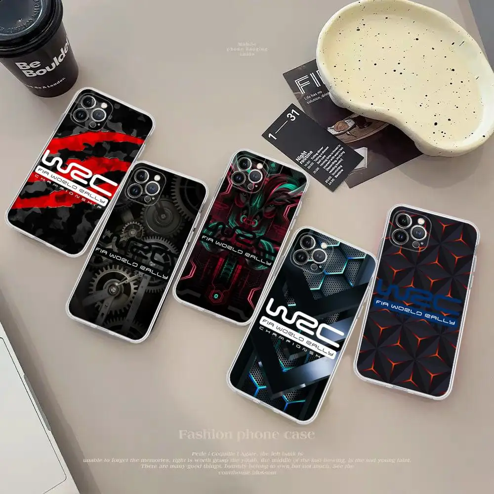 Чехол для телефона WRC Rally Racing с логотипом для iPhone 15 14 13 12 Mini 11 Pro XS Max X XR SE 6 7 8 Plus, мягкий силиконовый чехол